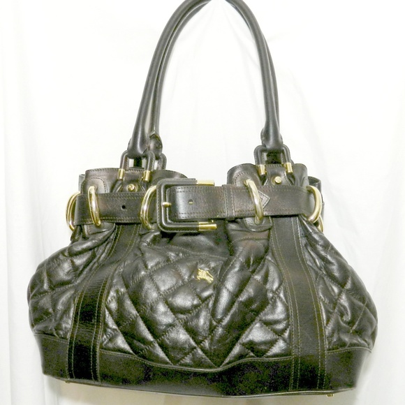 Burberry Handbags - Burberry Prorsum Beaton Large Quilted Leather Bag